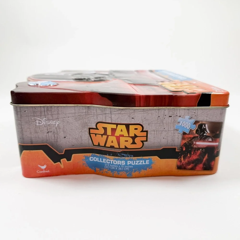 Star Wars Darth Vader Collectors Puzzle 1000 Piece Tin Cardinal Disney Complete